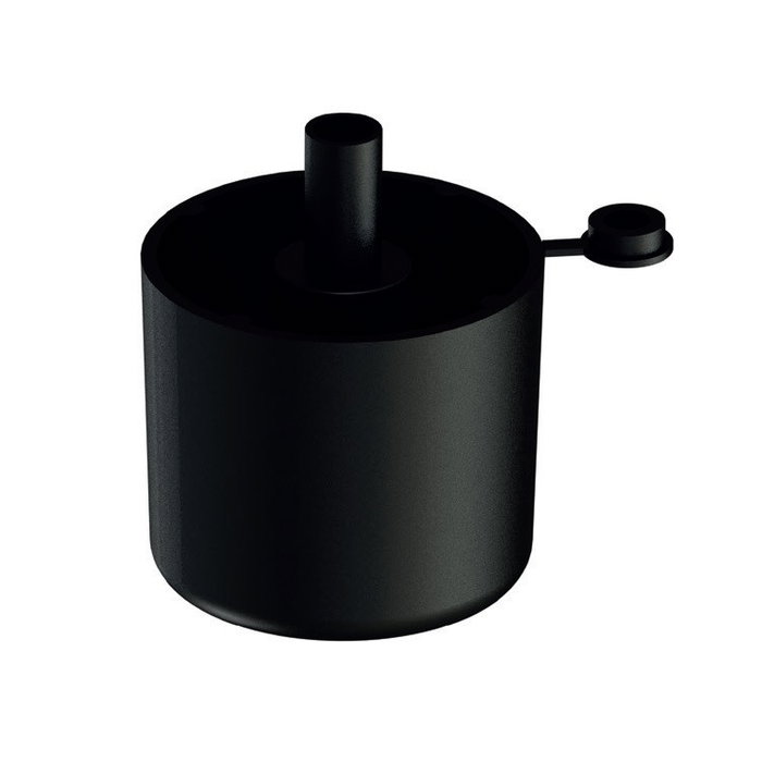 HERRAJES ALK Pie Regulable Koku Ø50 H44 M10X18 Negro HERRAJES ALK Pie Regulable Koku Ø50 H44 M10X18 Negro