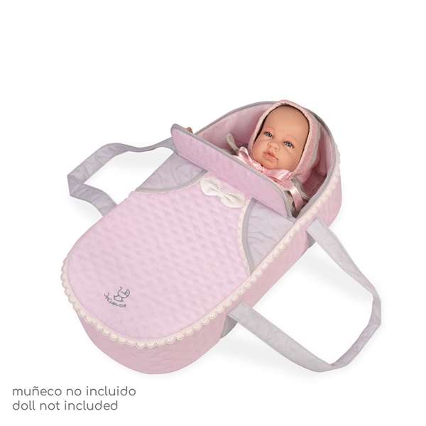 Decuevas Sophie - Coche de Muñeca 3 en 1 Plegable - Para Muñecas de Hasta 48 cm