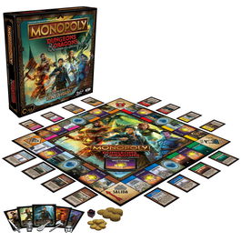 Hasbro Gaming Monopoly Edición Dungeons And Dragons F6219 Juego De Mesa