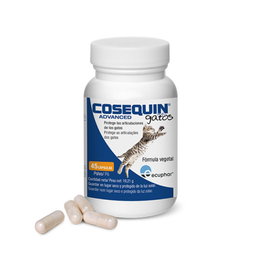 Ecuphar Cosequin Advanced - Alimento Complementario para Articulaciones de Gato - 45 Cápsulas