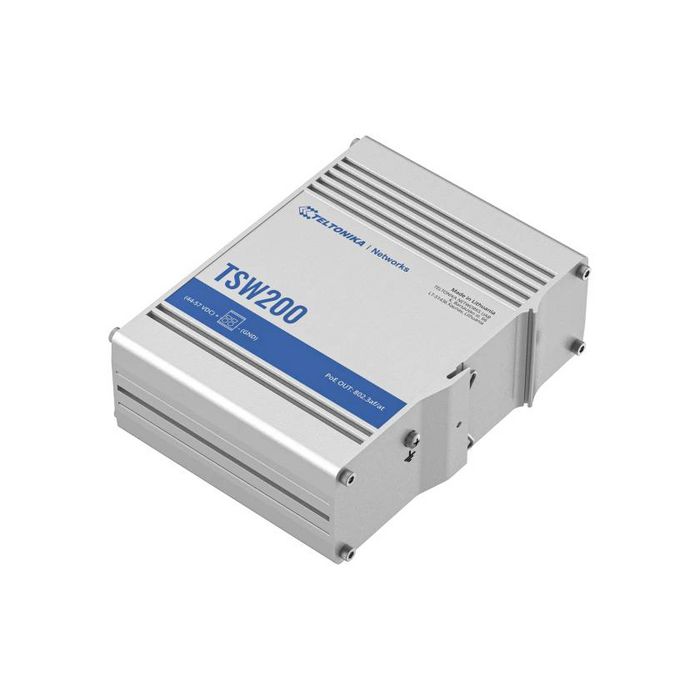 Teltonika TSW200 Switch Industrial No Gestionado 8x PoE+ 2x SFP