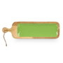 Bandeja de Aperitivos Gift Decor Verde 50,7 x 3 x 14 cm (6 Unidades)