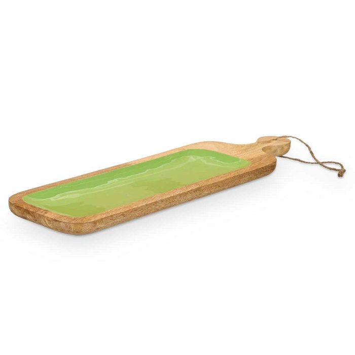 Bandeja de Aperitivos Gift Decor Verde 50,7 x 3 x 14 cm (6 Unidades)