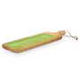 Bandeja de Aperitivos Gift Decor Verde 50,7 x 3 x 14 cm (6 Unidades)