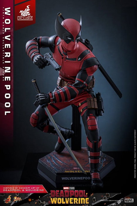 Hot Toys Wolverinepool Figura 1/6 Deadpool & Wolverine Movie Masterpiece