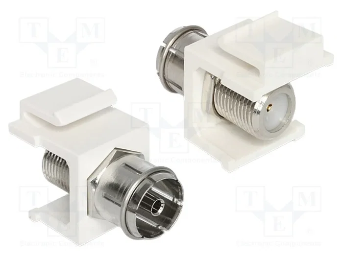 DeLOCK 86302 Módulo Keystone con conectores IEC y F DeLOCK 86302 Módulo Keystone con conectores IEC y F