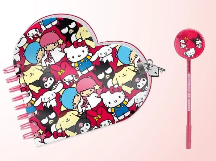 KARACTERMANIA Set de diario y bolígrafo Hello Kitty Friends Multicolour KARACTERMANIA Set de diario y bolígrafo Hello Kitty Friends Multicolour