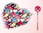 KARACTERMANIA Set de diario y bolígrafo Hello Kitty Friends Multicolour