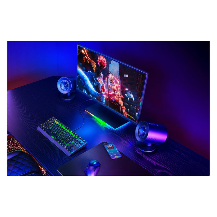 Razer Nommo V2 X Altavoces 2.0 Inalámbrico y Alámbrico Negro