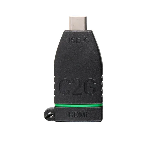 C2G 29878 Adaptador HDMI, DisplayPort, Mini DisplayPort y USB-C - Negro C2G 29878 Adaptador HDMI, DisplayPort, Mini DisplayPort y USB-C - Negro
