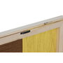DKD Home Decor Cuadro Algodón Abeto 50x50 cm con Acabado 3D (Pack de 2)