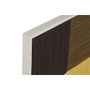 DKD Home Decor Cuadro Algodón Abeto 50x50 cm con Acabado 3D (Pack de 2)