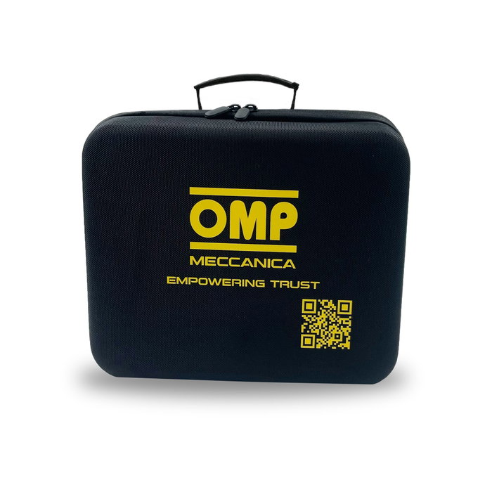 OMP Kit Portátil Multifunción 5 en 1 con Arrancador, Compresor, Aspiradora, Linterna y Power Bank