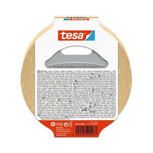 Tesa Malerband Kurven 25 mm x 25 m Tesa Malerband Kurven 25 mm x 25 m