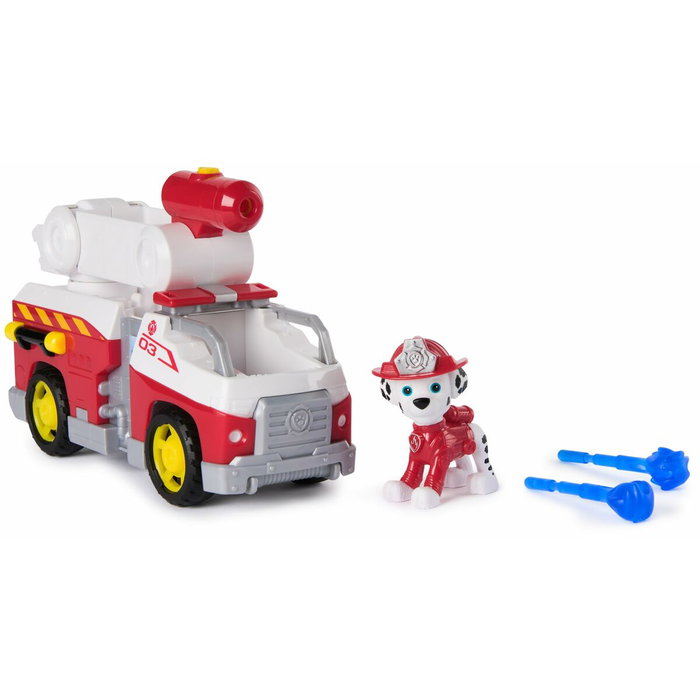 Spin Master Vehículo Fire Rescue de Marshall PAW Patrol con 2 proyectiles Spin Master Vehículo Fire Rescue de Marshall PAW Patrol con 2 proyectiles