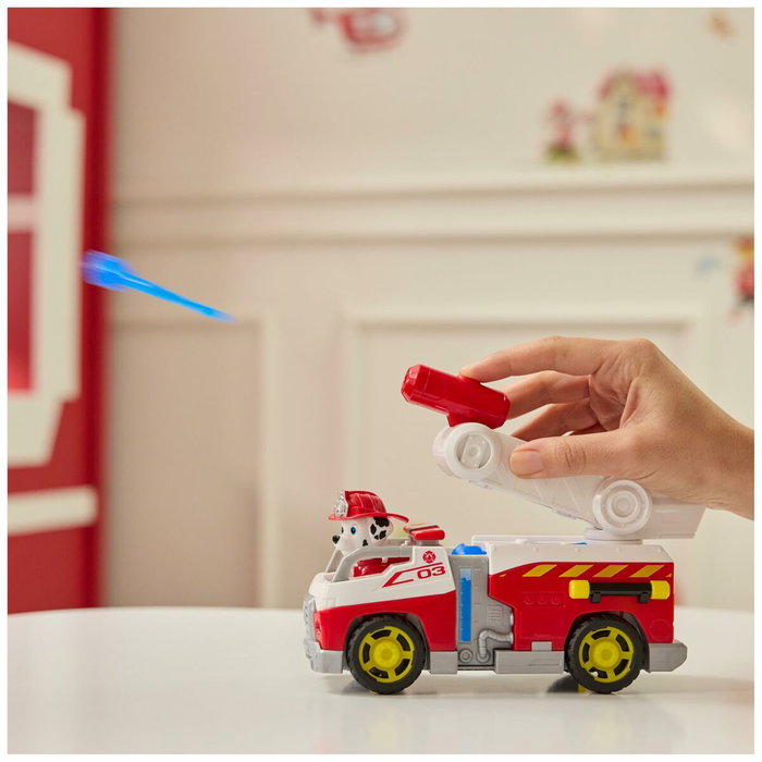 Spin Master Vehículo Fire Rescue de Marshall PAW Patrol con 2 proyectiles Spin Master Vehículo Fire Rescue de Marshall PAW Patrol con 2 proyectiles