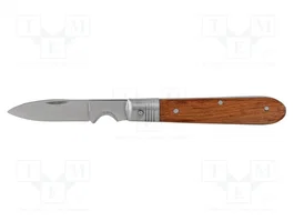 PROLINE Cuchillo para pelar cables recto doblado