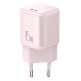 Baseus PicoGo GaN cargador 45W EU rosa