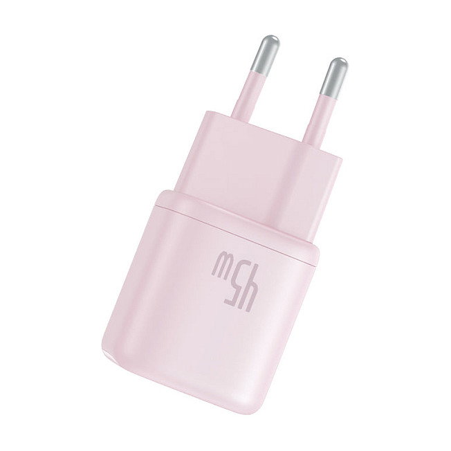 Baseus PicoGo GaN cargador 45W EU rosa Baseus PicoGo GaN cargador 45W EU rosa