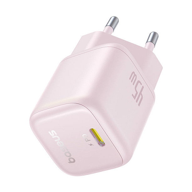 Baseus PicoGo GaN cargador 45W EU rosa Baseus PicoGo GaN cargador 45W EU rosa