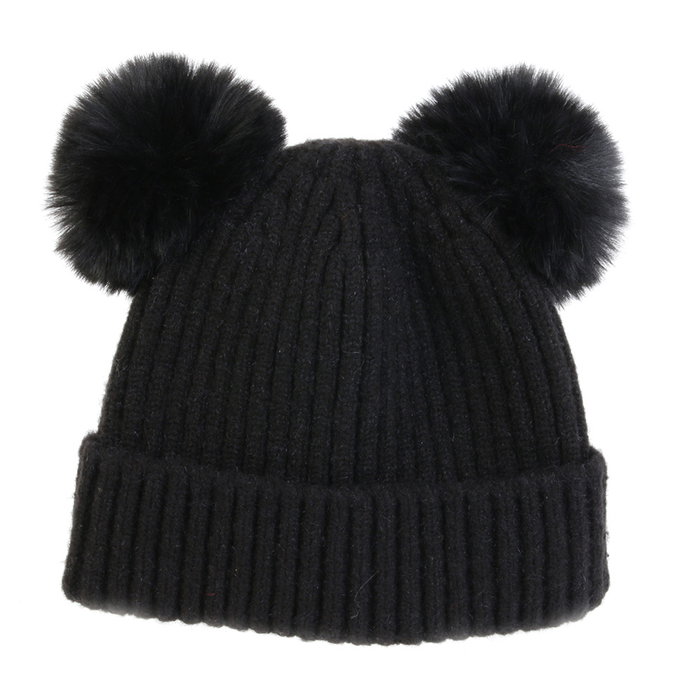 Sensly Gorro Invierno 2 Pompones Talla Única Medidas 23x5,5 cm Colores Surtidos Sensly Gorro Invierno 2 Pompones Talla Única Medidas 23x5,5 cm Colores Surtidos