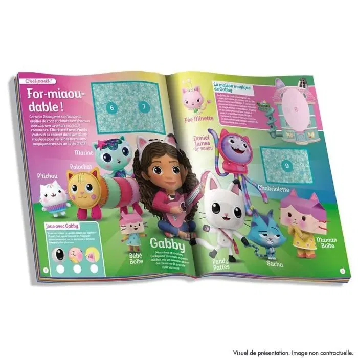 Panini Álbum Gabby y la casa mágica para coleccionar 192 pegatinas