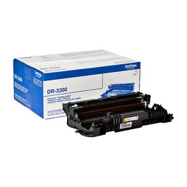 Brother DR-3300 Drum Unit - Tambor Original Negro para HL5440D, 5450DN, 5470DW, DCP8110DN, DCP8250DN, MFC8510DN, MFC8520DN, MFC-8950DW - 30,000 Páginas