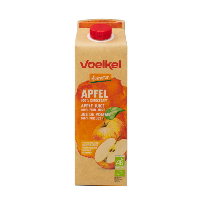 VOELKEL Zumo de Manzana Bio Demeter 1L