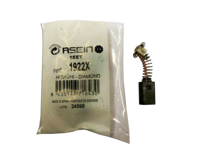 Hitachi Escobillas 1922X 7.0x11.0x17.0 mm (Pack de 2) Hitachi Escobillas 1922X 7.0x11.0x17.0 mm (Pack de 2)