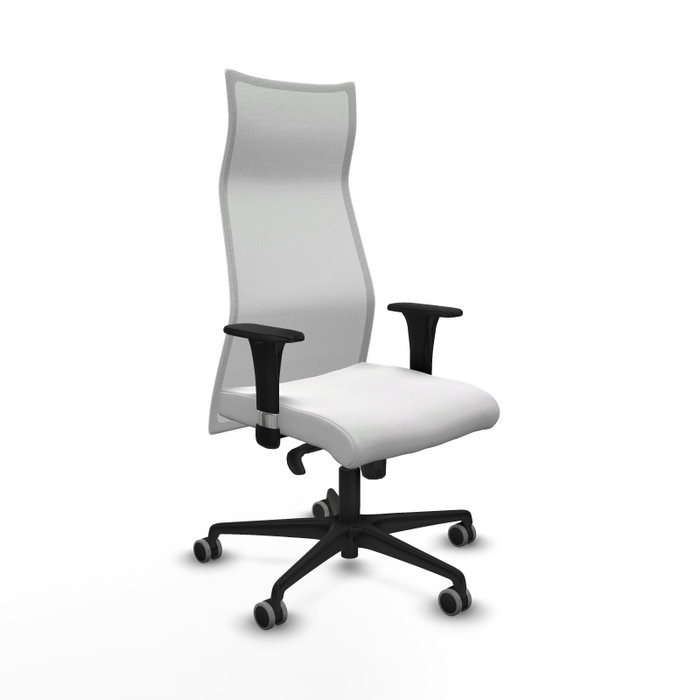 PIQUERAS Y CRESPO Sillón Albacete Blanco con Mecanismo Sincro PIQUERAS Y CRESPO Sillón Albacete Blanco con Mecanismo Sincro