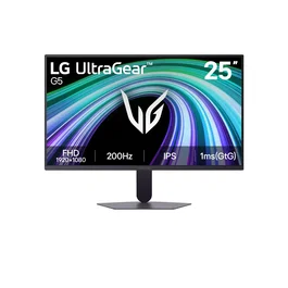 LG UltraGear G5 25G523B-B Monitor Gaming 24.4 pulg Full HD 200Hz IPS Negro