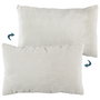 Home Deco Factory Cojín Franela Cocooning 30x50 cm