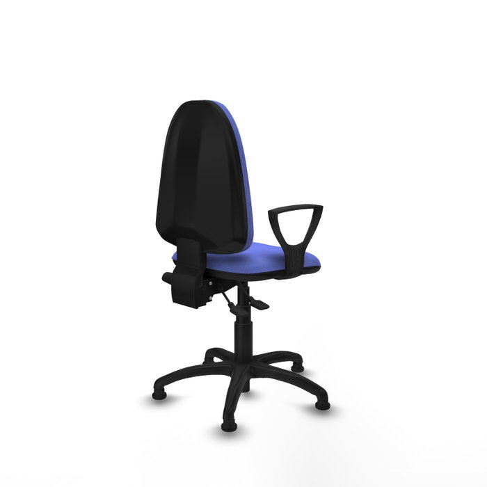 PIQUERAS Y CRESPO Silla de oficina Aýna con mecanismo Asincro, Azul claro