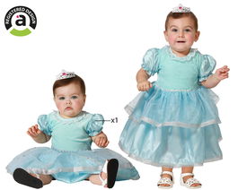 Disfraz para Bebés Azul Princesa