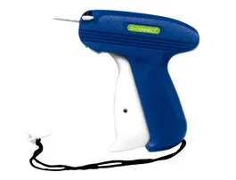 Q-connect Pistola de Navetes con Aguja Estándar para Etiquetado Textil Rápido y Preciso