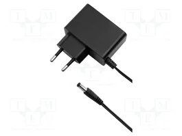 QOLTEC Adaptador de alimentación 24VDC 1A 24W con conector sencillo