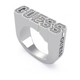 Guess UBR20018-52 Anillo Mujer Gris