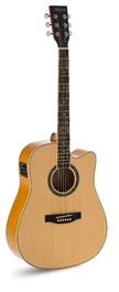 Guitarra Acústica Admira Tennessee Natural Brillo