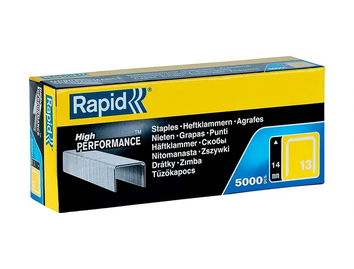Rapid Grapas 13/14 mm Galvanizada Caja 5000 Unidades