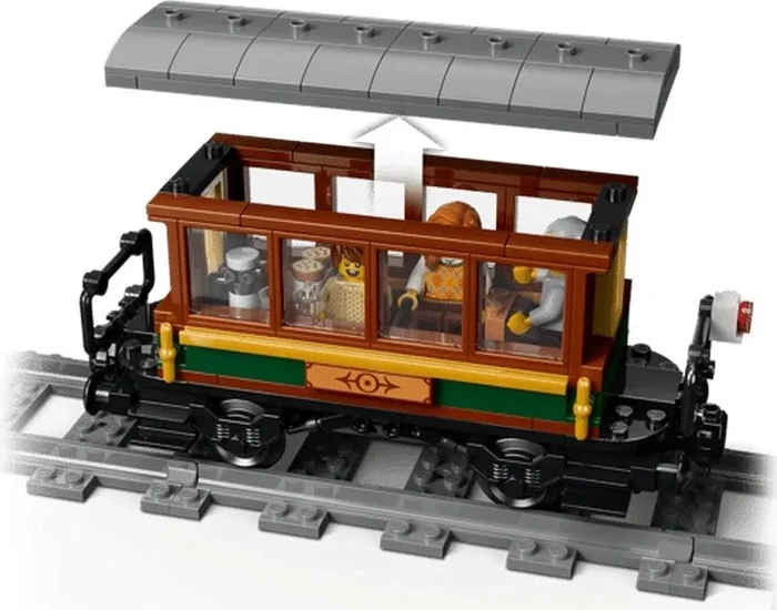 LEGO City Trains 60511 Retro pociąg z lokomotywą parową