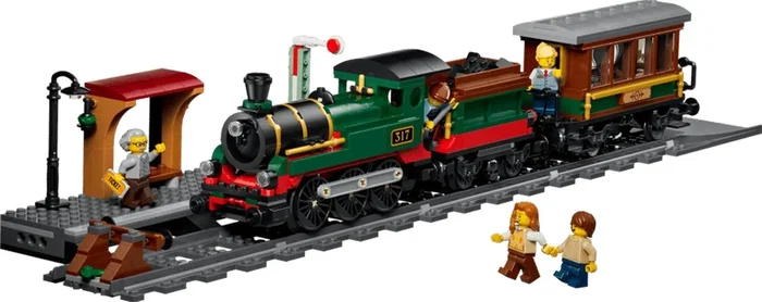 LEGO City Trains 60511 Retro pociąg z lokomotywą parową