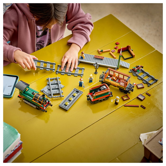 LEGO City 60511 Clásico Tren de Vapor Juego de Construcción 575 Piezas 7+ Años