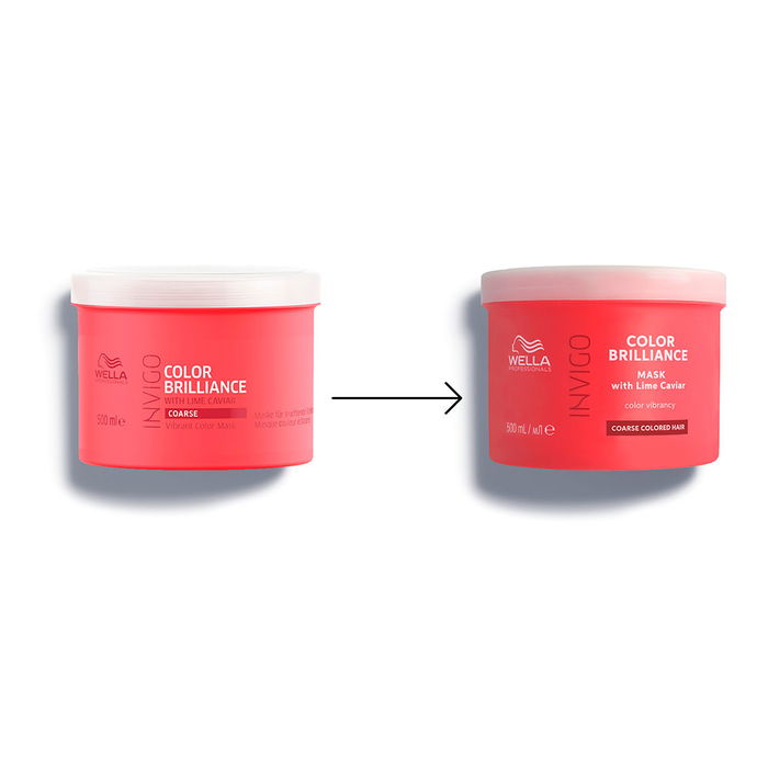 Wella Professionals INVIGO COLOR BRILLIANCE Mascarilla Protectora de Color Cabellos Gruesos 500 ml
