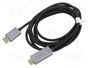 DIGITUS Cable Adaptador DisplayPort a HDMI 4K 3m Negro