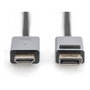 DIGITUS Cable Adaptador DisplayPort a HDMI 4K 3m Negro