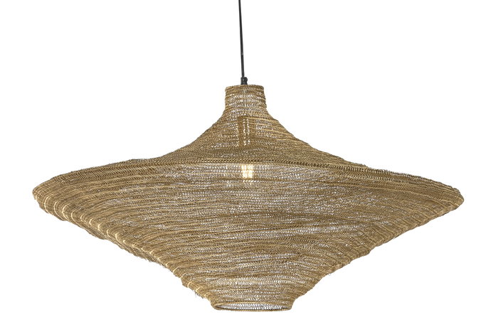 DKD Home Decor Lampara Techo Dorado Hierro 87 x 48 x 87 cm DKD Home Decor Lampara Techo Dorado Hierro 87 x 48 x 87 cm