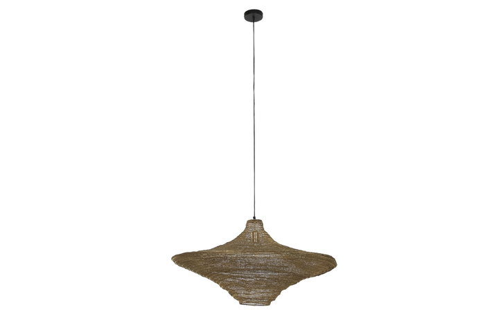 DKD Home Decor Lampara Techo Dorado Hierro 87 x 48 x 87 cm DKD Home Decor Lampara Techo Dorado Hierro 87 x 48 x 87 cm