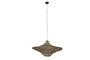 DKD Home Decor Lampara Techo Dorado Hierro 87 x 48 x 87 cm