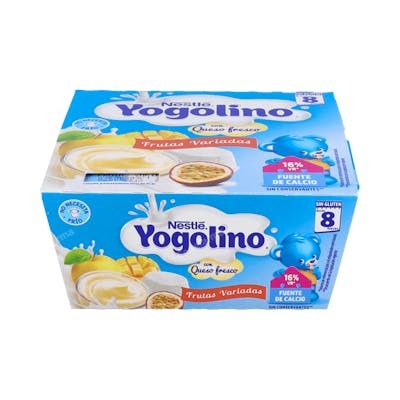 NESTLE Yogolino Petit Frutas Variadas 4 x 100 g NESTLE Yogolino Petit Frutas Variadas 4 x 100 g