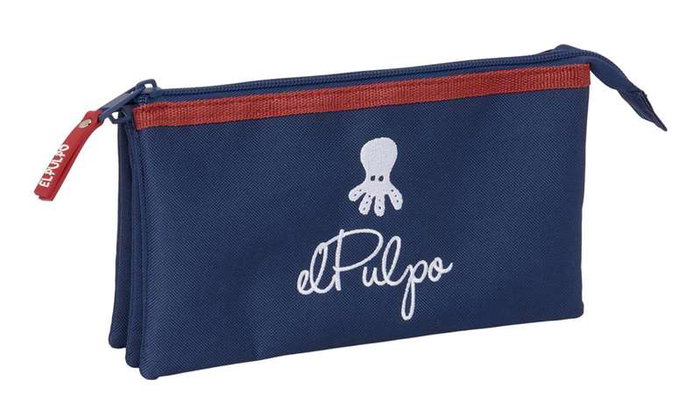 Safta Portatodo Triple El Pulpo 22x12x3 cm